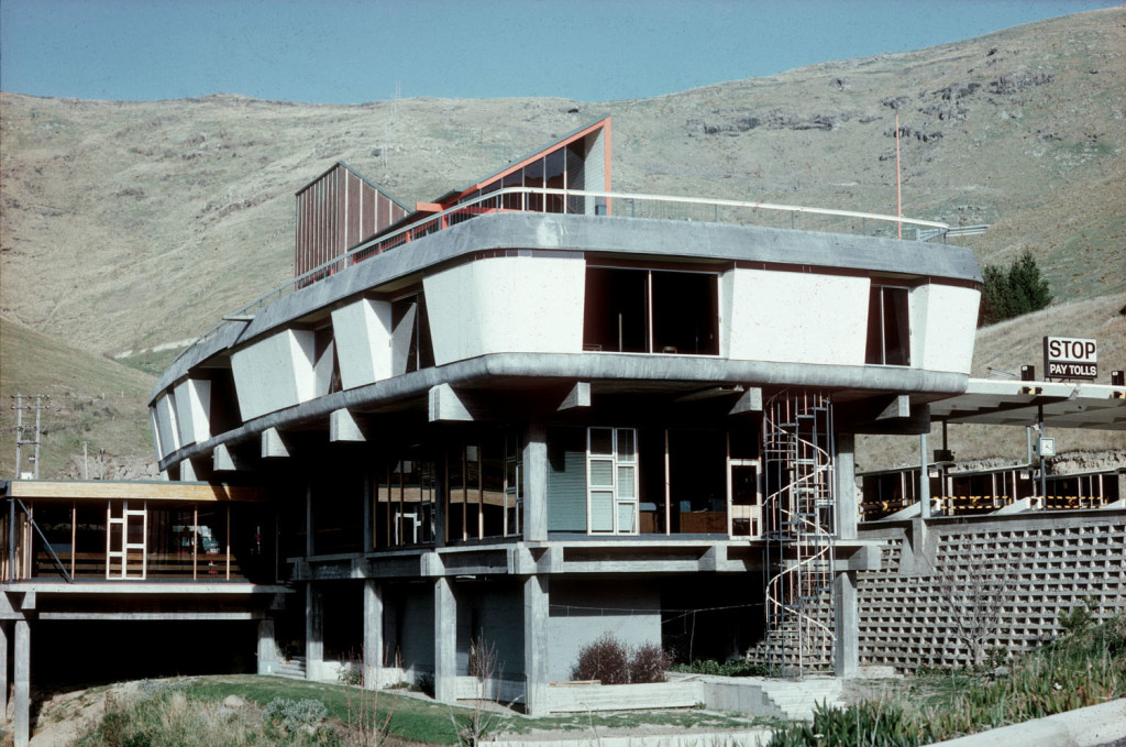 Lyttelton Tunnel Building from north c. 1964